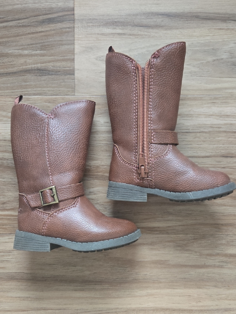 OshKosh B'gosh Pink Girls' Boot with Textured Sole